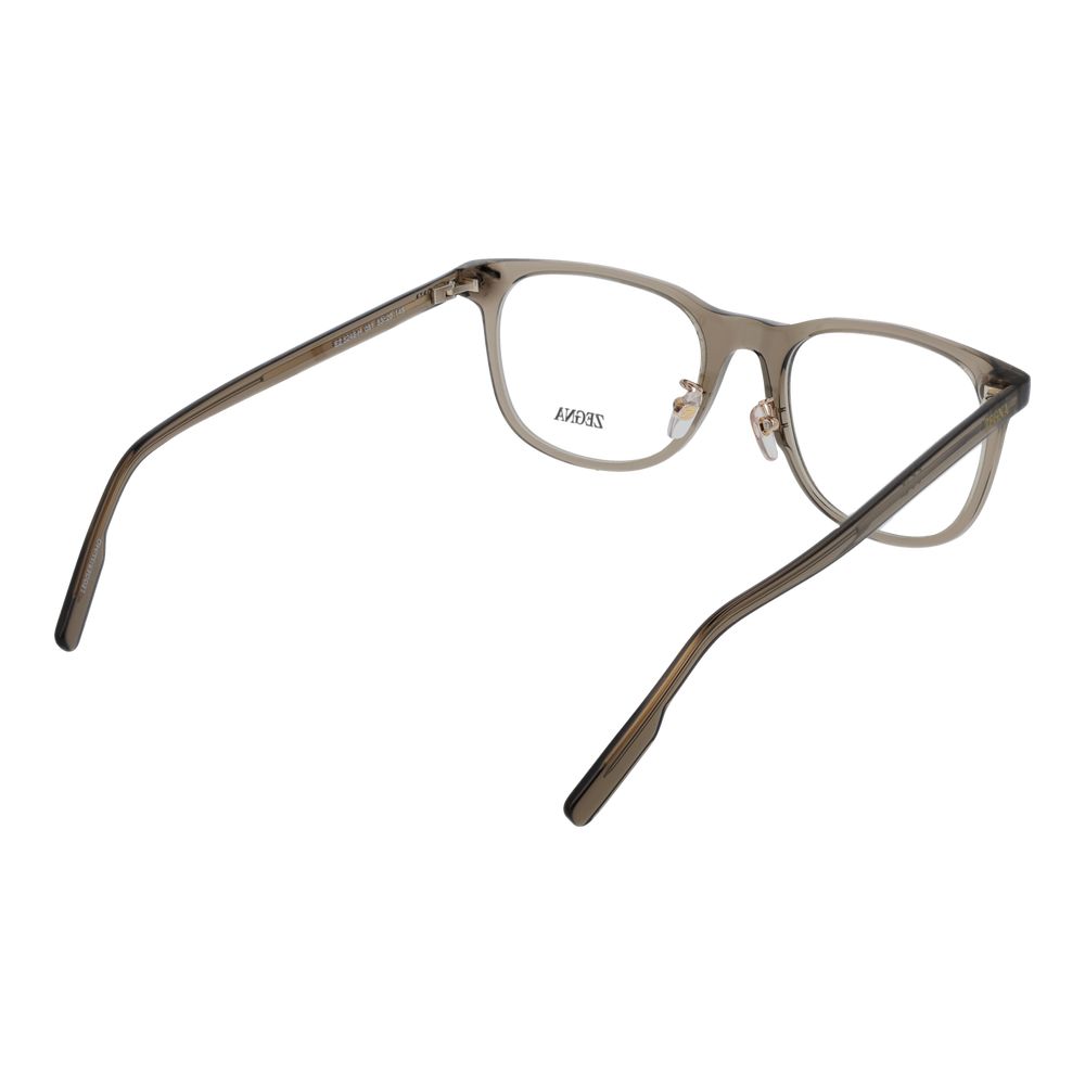 Ermenegildo Zegna Braune Acetat-Brille (Gestell)