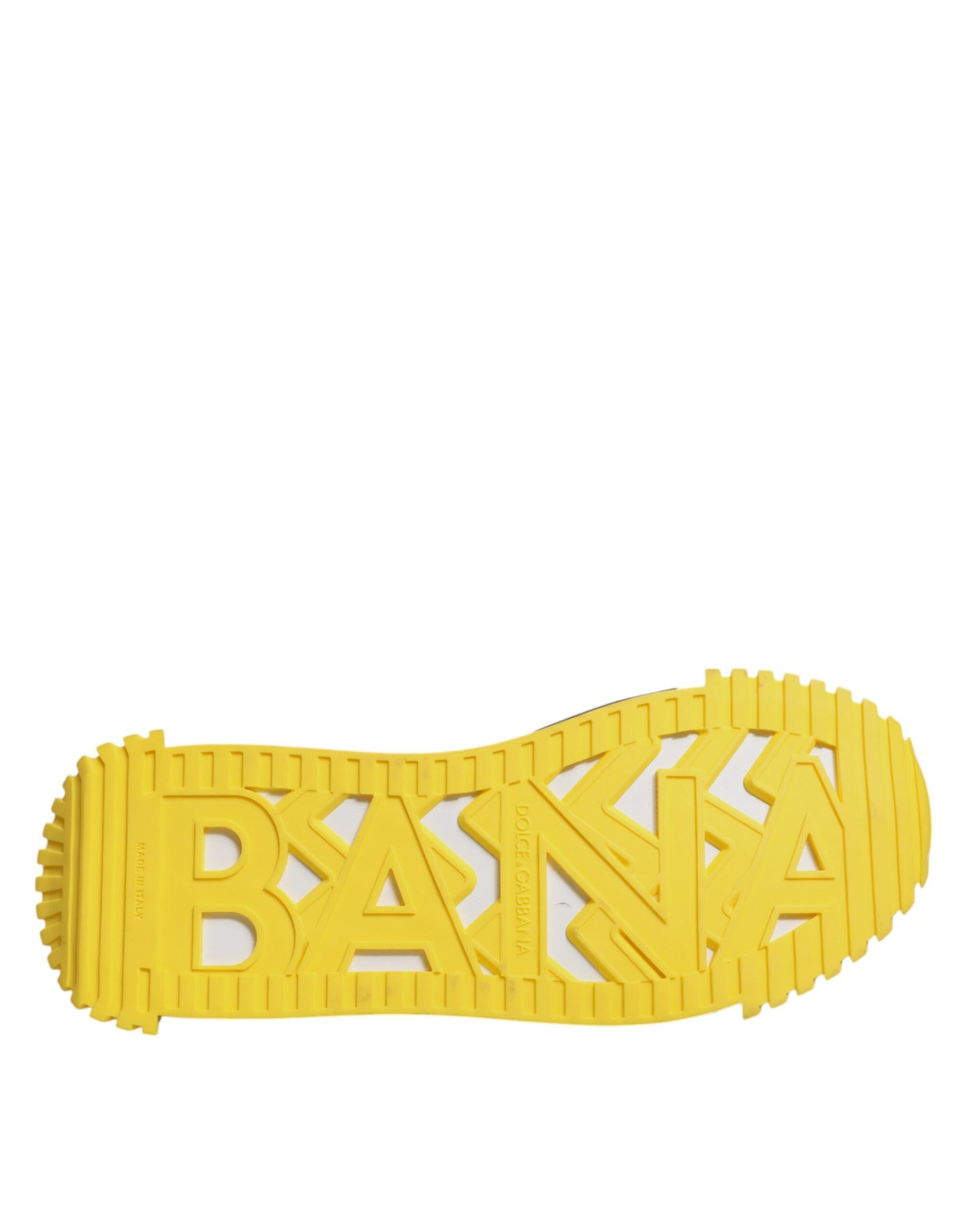 Dolce & Gabbana Schwarz Gelb Low Top NS1 Turnschuhe Schuhe