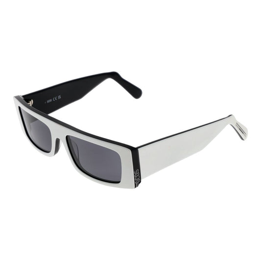 GCDS Weiße Unisex-Sonnenbrille