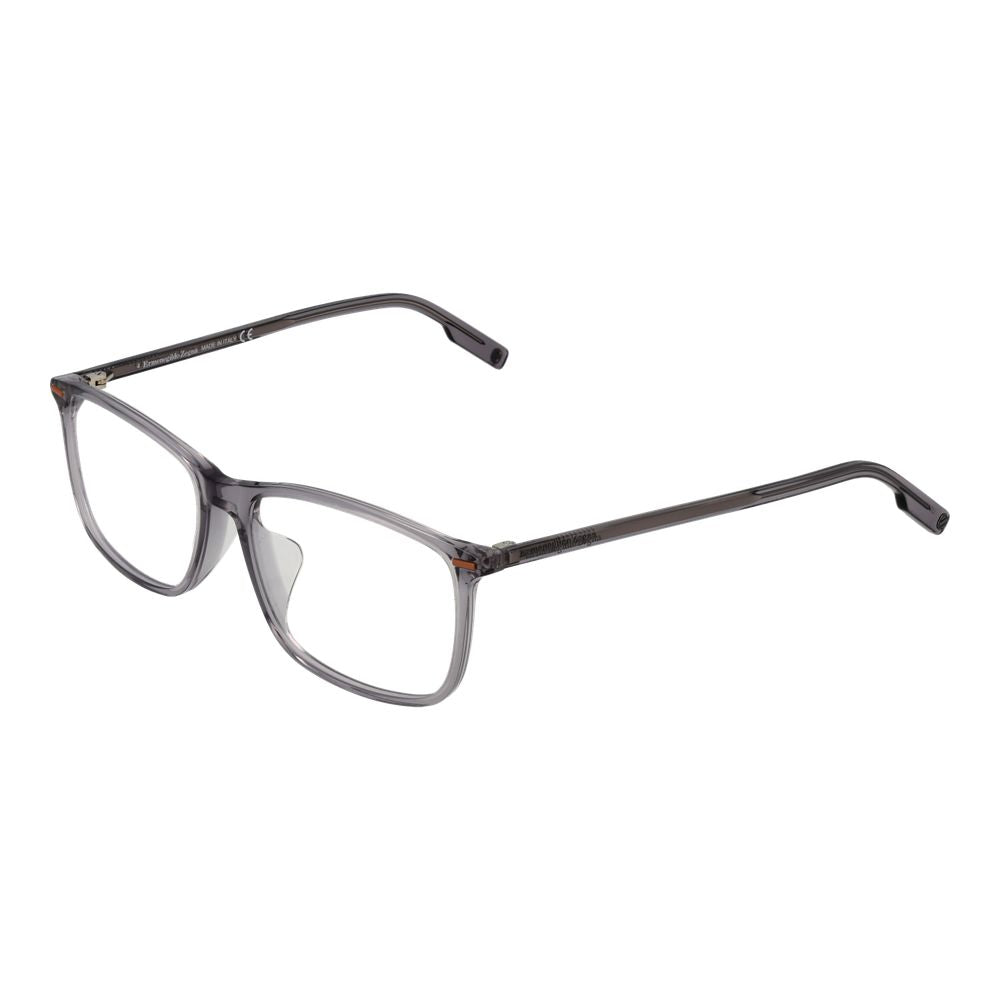Ermenegildo Zegna Grau-Acetat-Brille (Rahmen)