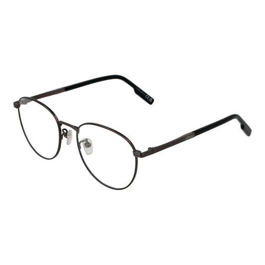 Ermenegildo Zegna Grau-Titan-Brille (Gestelle)
