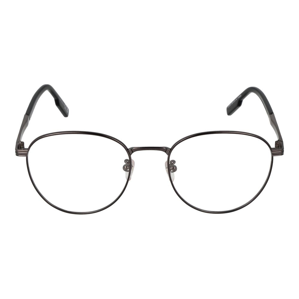 Ermenegildo Zegna Grau-Titan-Brille (Gestelle)