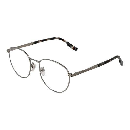 Ermenegildo Zegna Grau-Titan-Brille (Gestelle)