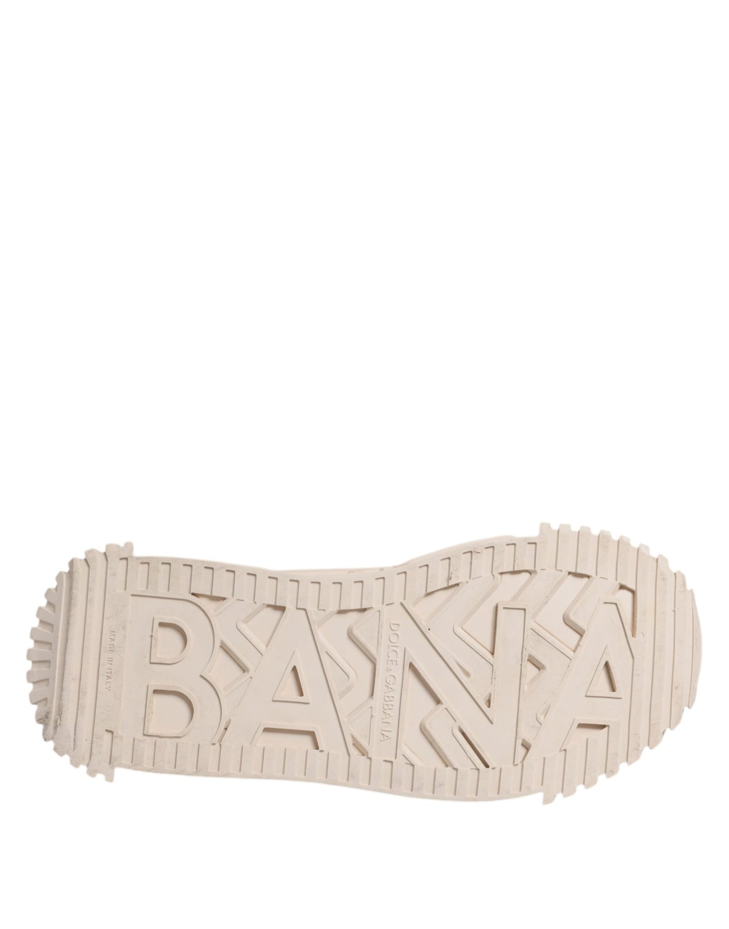 Dolce & Gabbana Weiß Spitze NS1 Low Top Sneaker Sportschuhe