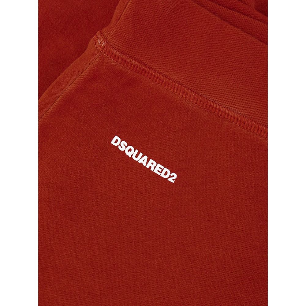 Dsquared² Rote Baumwoll-Schlaghose