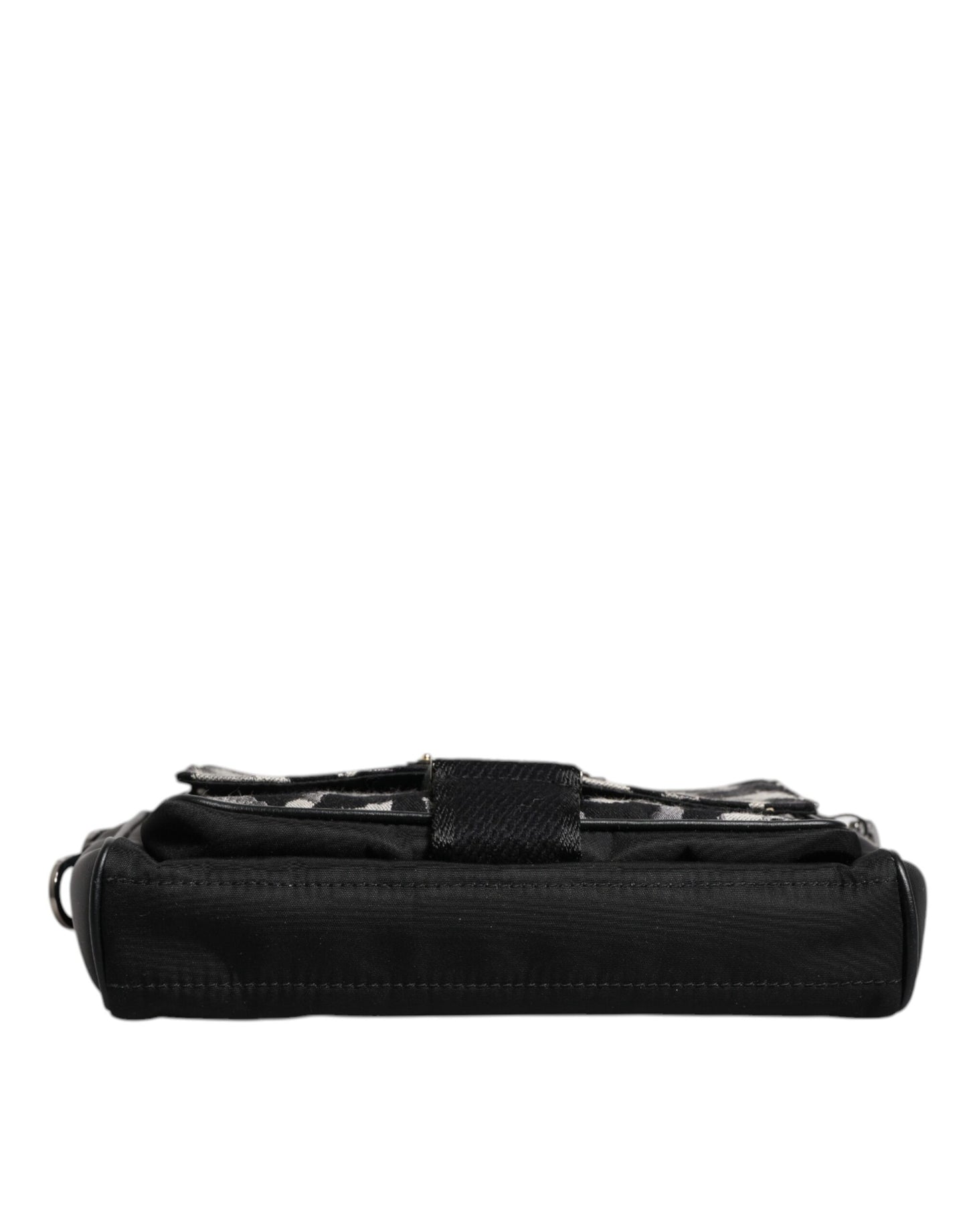 Dolce & Gabbana Multicolor Leopard Jacquard Crossbody Tasche