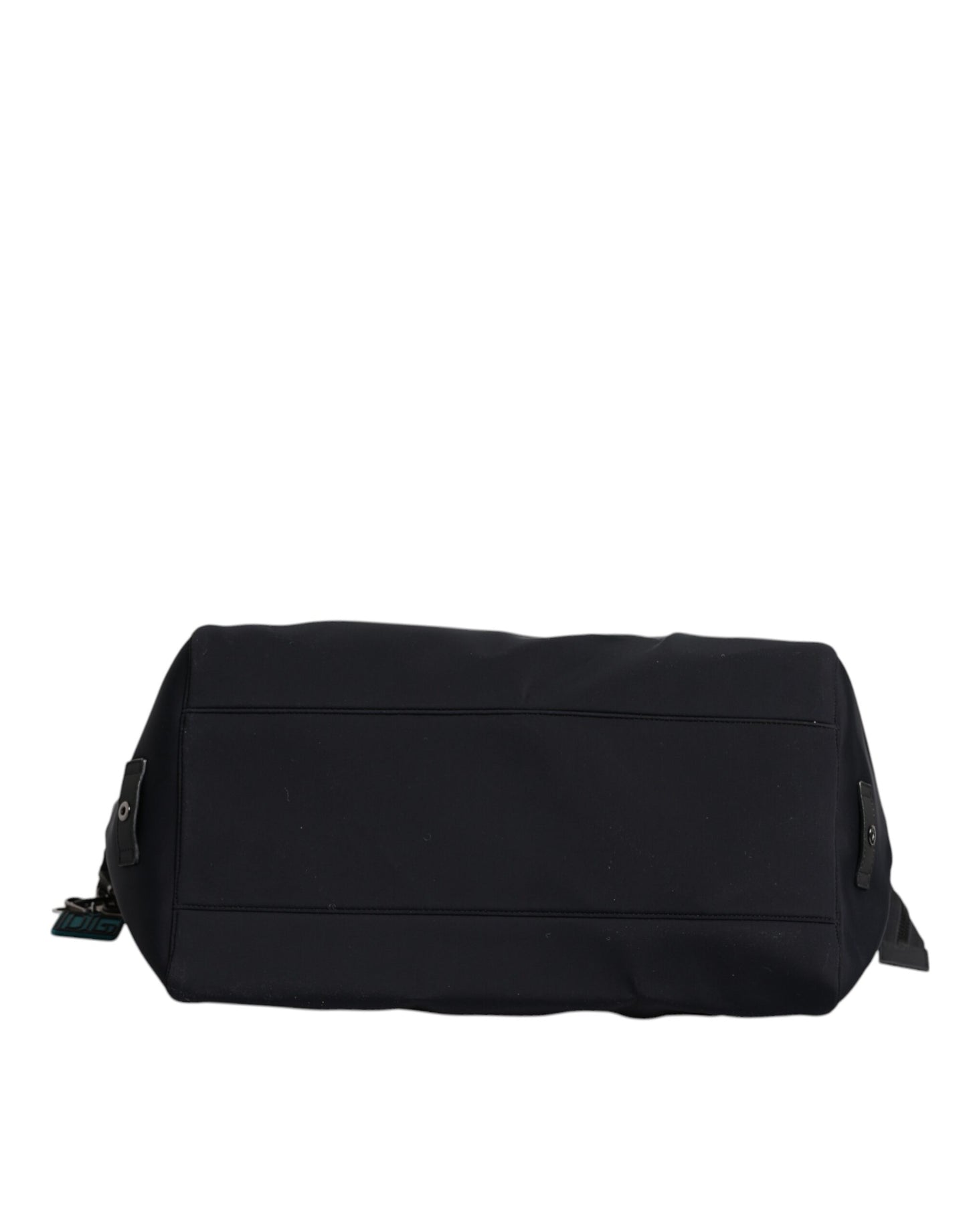 Dolce & Gabbana Schwarze Canvas DG Logo Print Shopping Hand Tote Bag