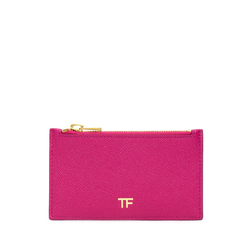 Tom Ford Fuchsia Leder Kartenhalter