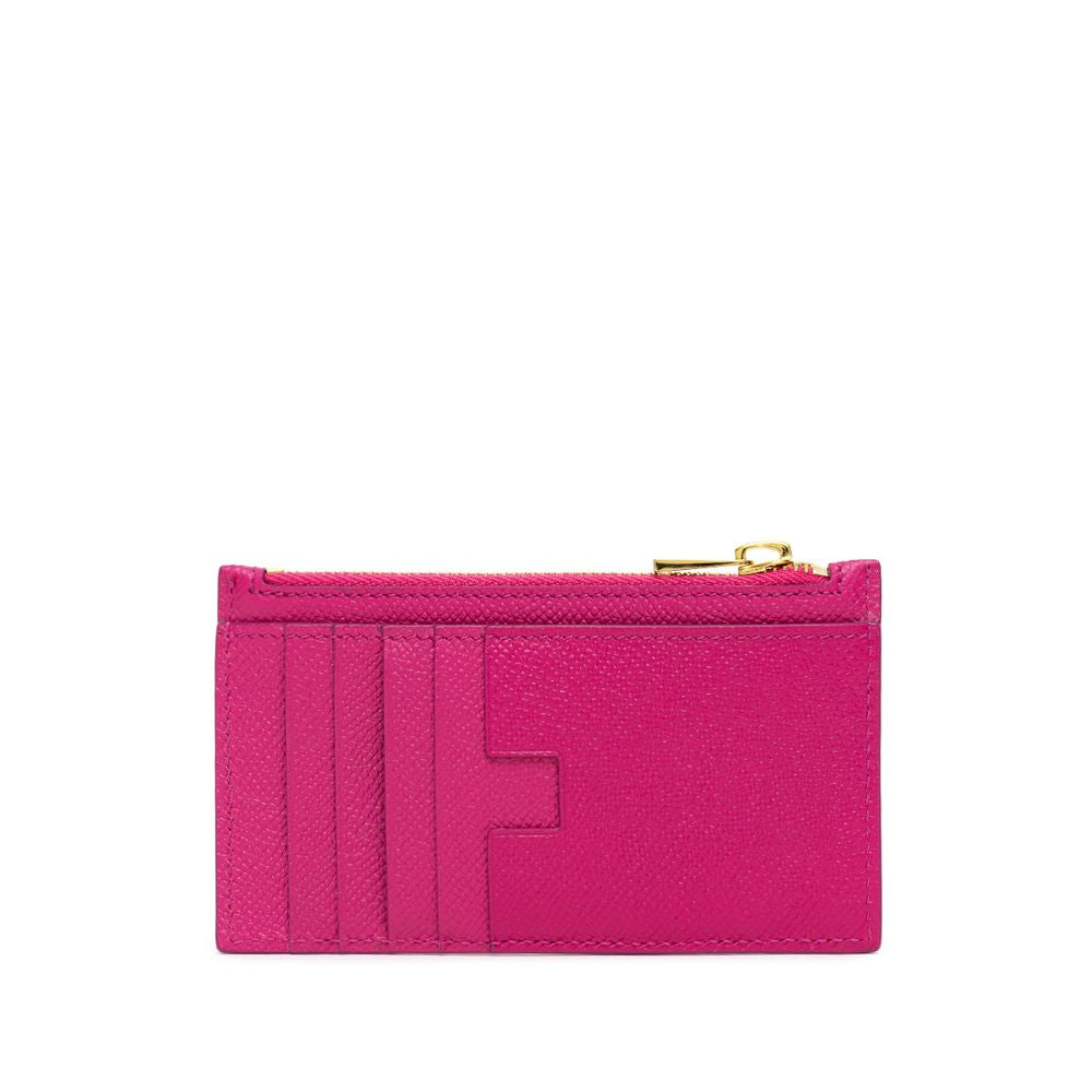 Tom Ford Fuchsia Leder Kartenhalter