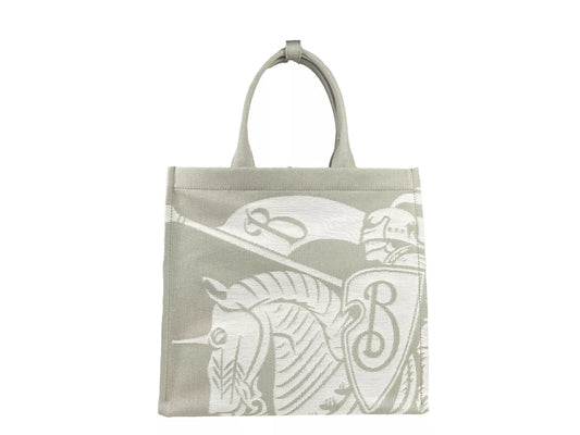 Burberry EKD Tragetasche aus Segeltuch mit Münzfach Beige