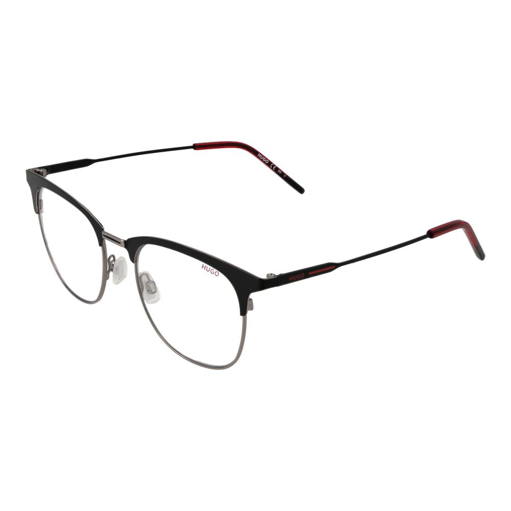 Hugo Boss Brille mit schwarzem Edelstahl-Gestell