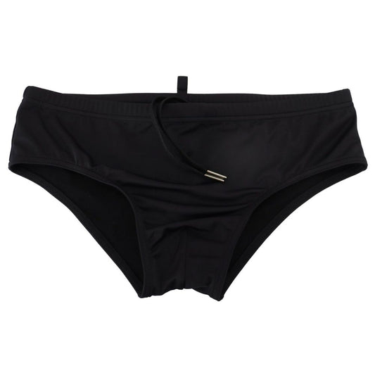 Dsquared² Schwarze Polyamid-Badebekleidung