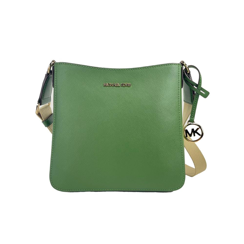 Michael Kors Grüne Saffiano Leder Crossbody Tasche
