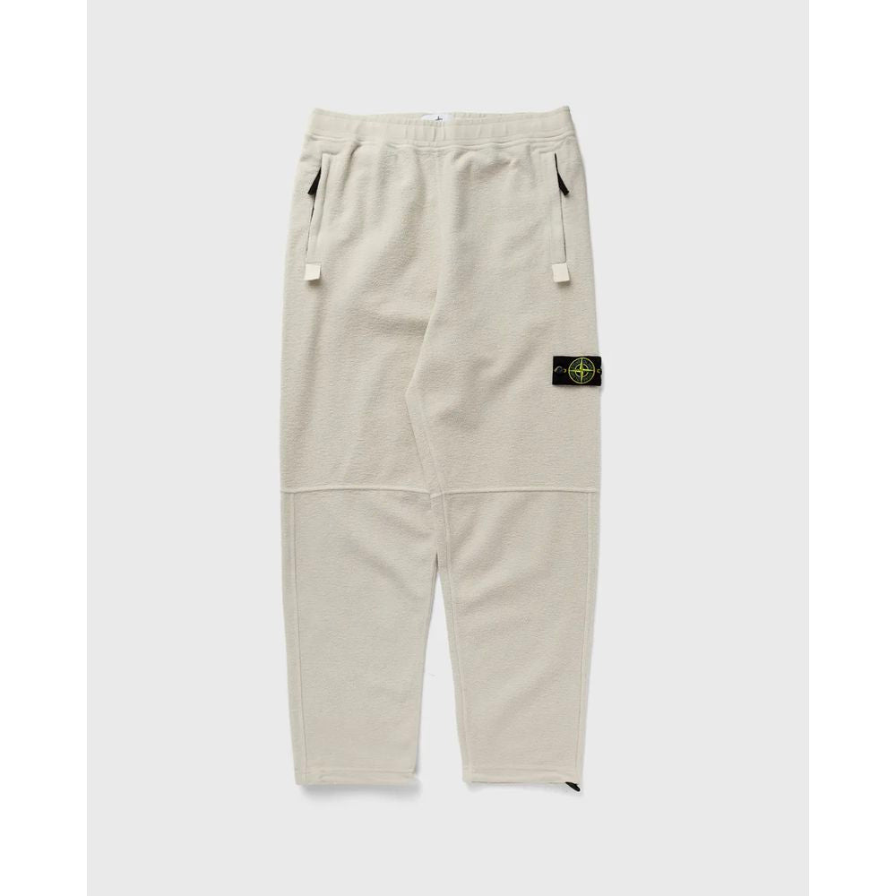 Stone Island Herrenhose aus weißer Baumwolle
