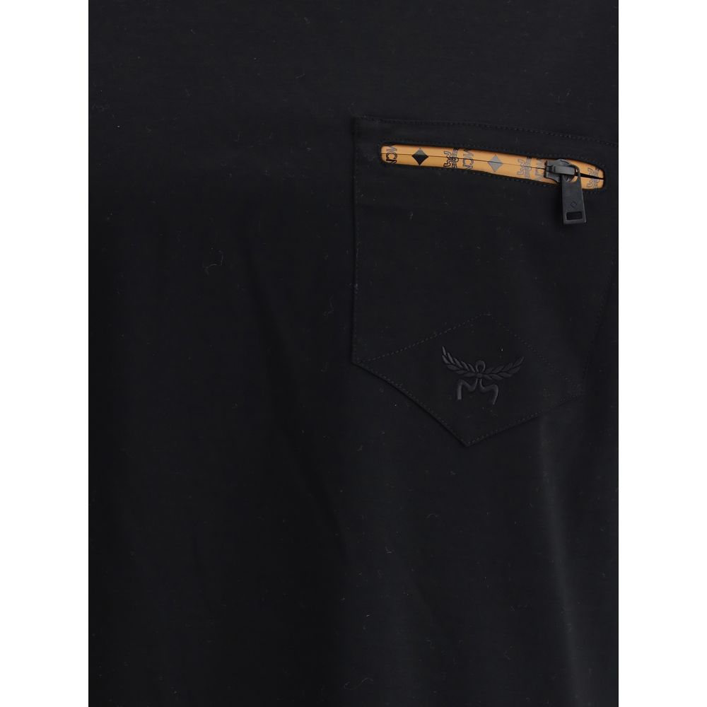 MCM T-shirt mit Tasche