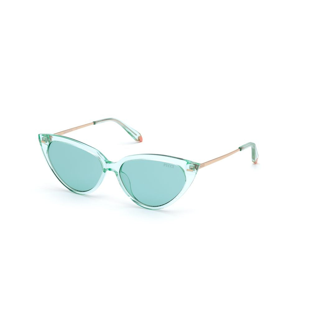 Emilio Pucci Braune Acetat-Sonnenbrille