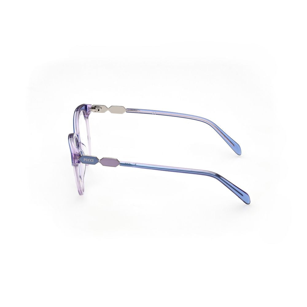 Emilio Pucci Blaue Acetat-Rahmen
