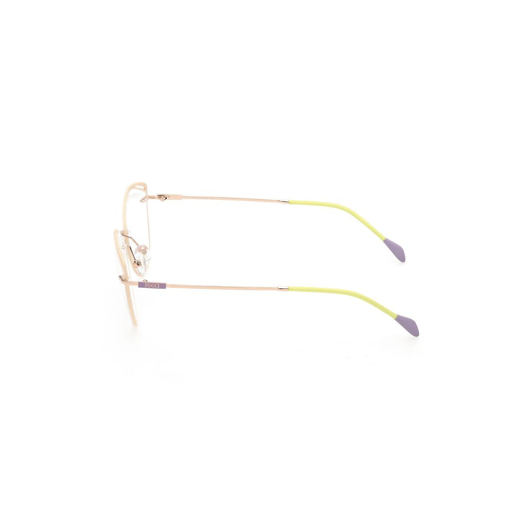 Emilio Pucci Graue Metallbrille (Gestelle)
