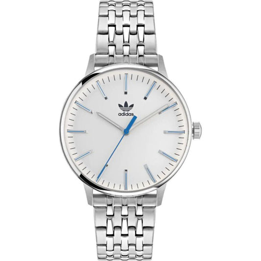 Adidas Graue Uhr aus Edelstahl