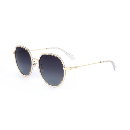 Polaroid Gold-Edelstahl-Sonnenbrille