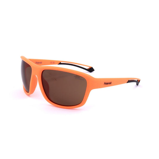 Polaroid Orangefarbene Harz-Sonnenbrille