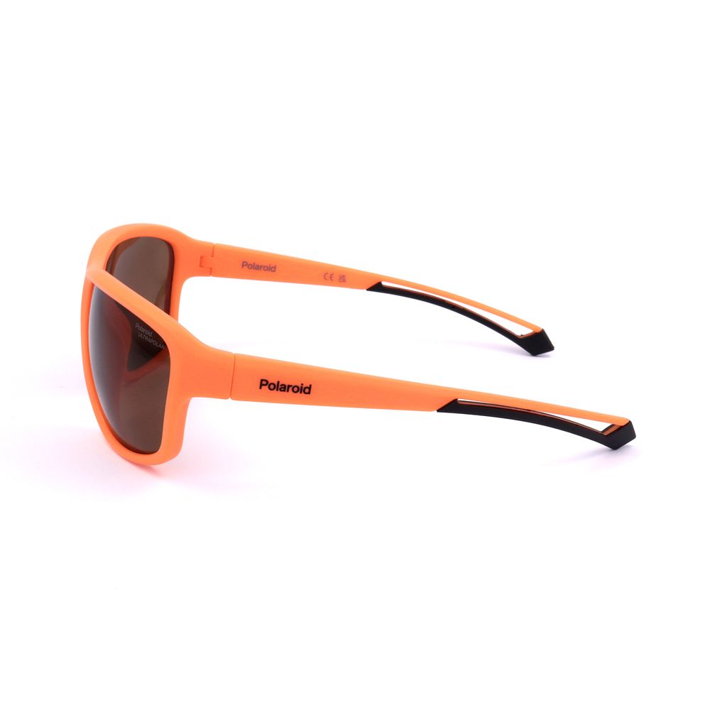 Polaroid Orangefarbene Harz-Sonnenbrille
