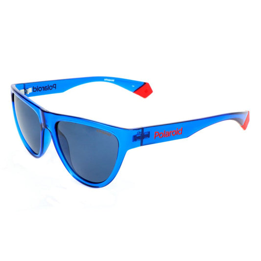 Polaroid Blaue Kunstharz-Sonnenbrille