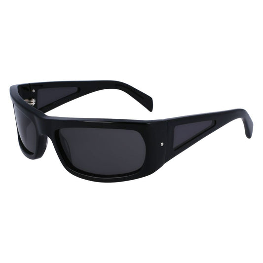 Ferragamo Schwarze Acetat-Sonnenbrille