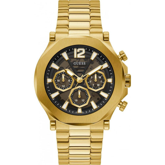 Guess Gold-Edelstahl-Uhr