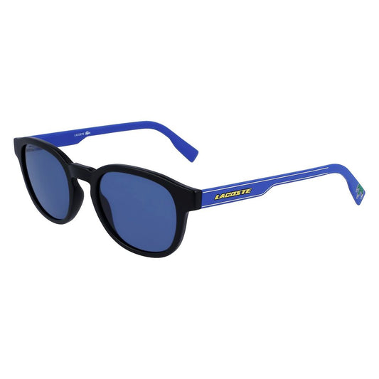 Lacoste Schwarz gespritzte Sonnenbrille