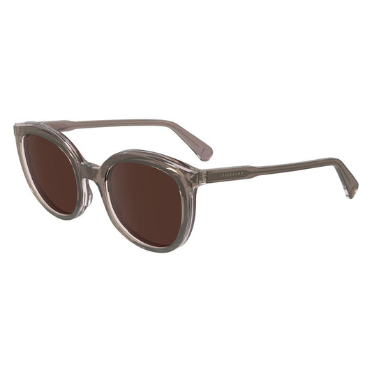 Longchamp Lila Acetat-Sonnenbrille