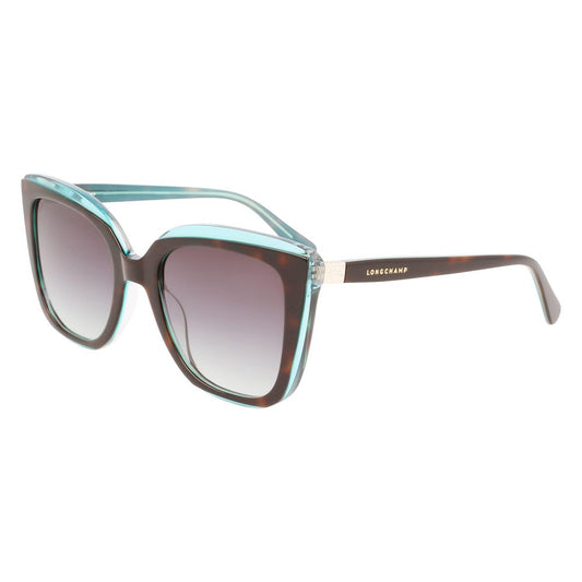 Longchamp Beige Acetat-Sonnenbrille