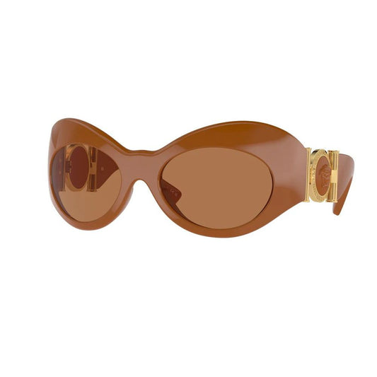 Versace Braune Acetat-Sonnenbrille