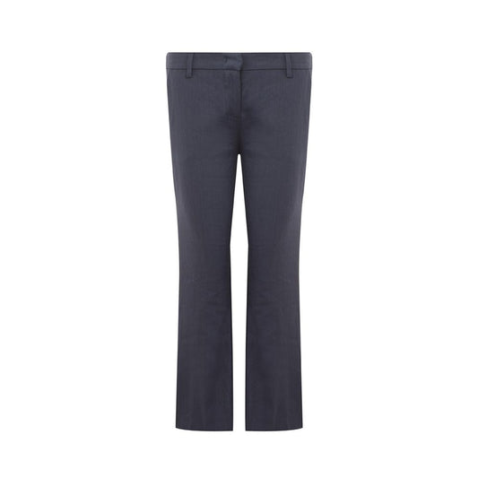 Lardini Schicke blaue Leinenhosen