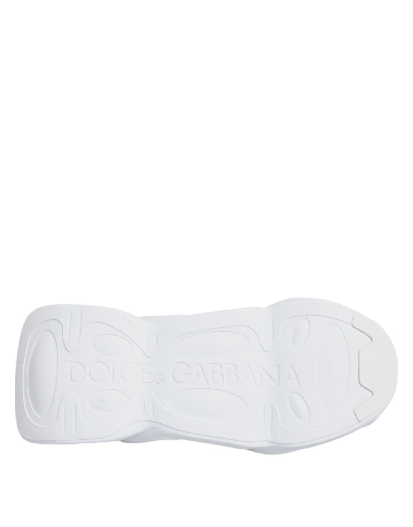 Dolce & Gabbana Weiß Slip On Wave Low Top Turnschuhe Schuhe