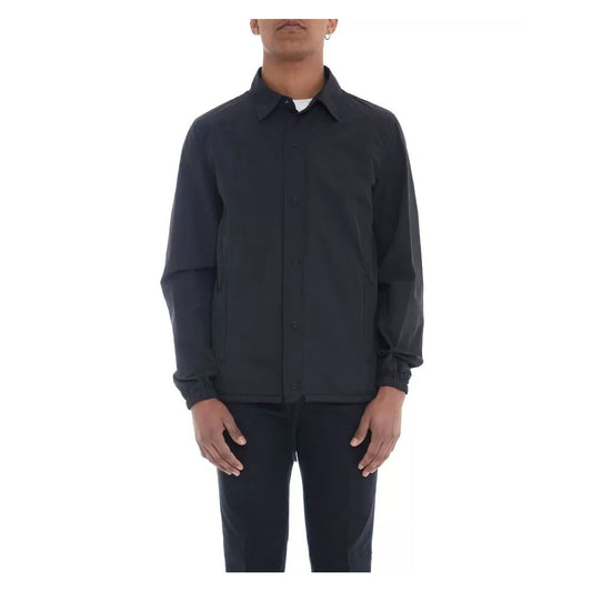 Herno Blaue Nylonjacke