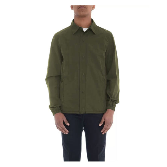 Herno Grüne Nylonjacke