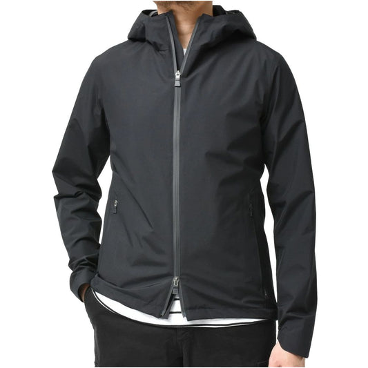 Herno Schwarze Nylonjacke