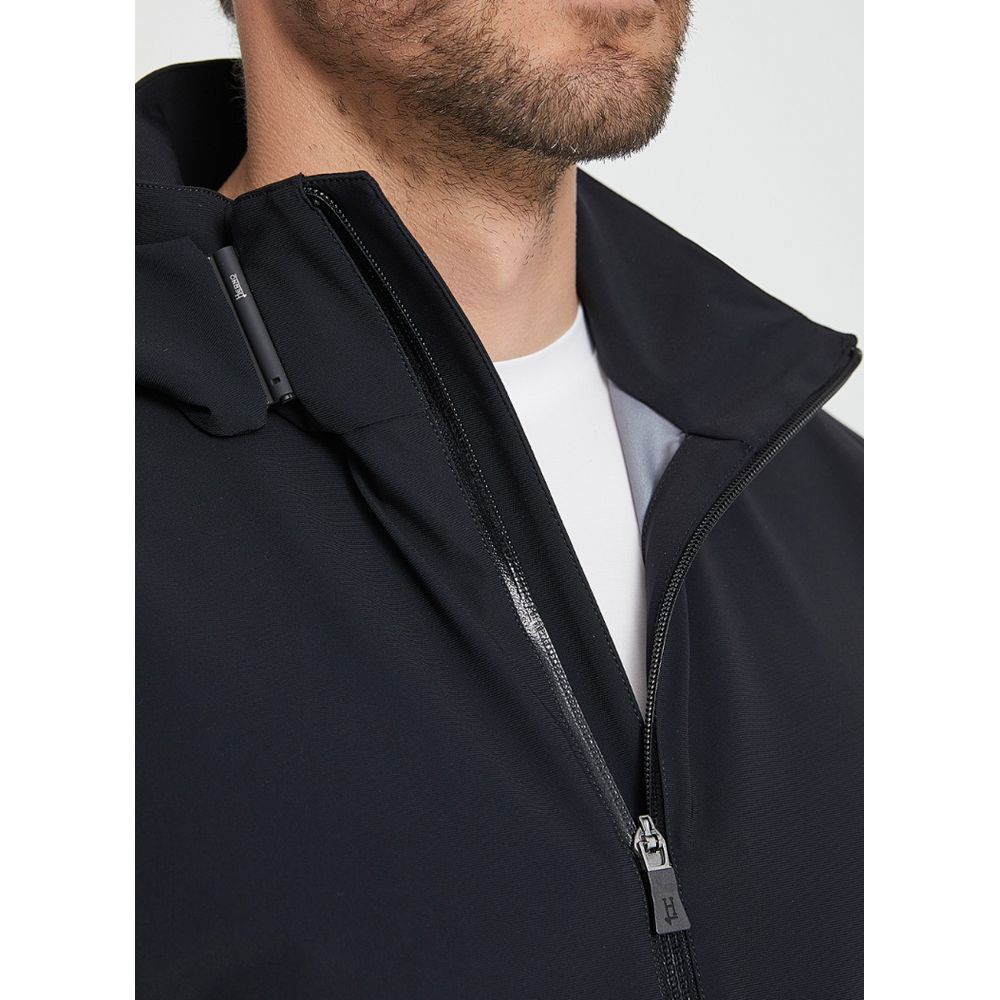 Herno Schwarze Nylonjacke