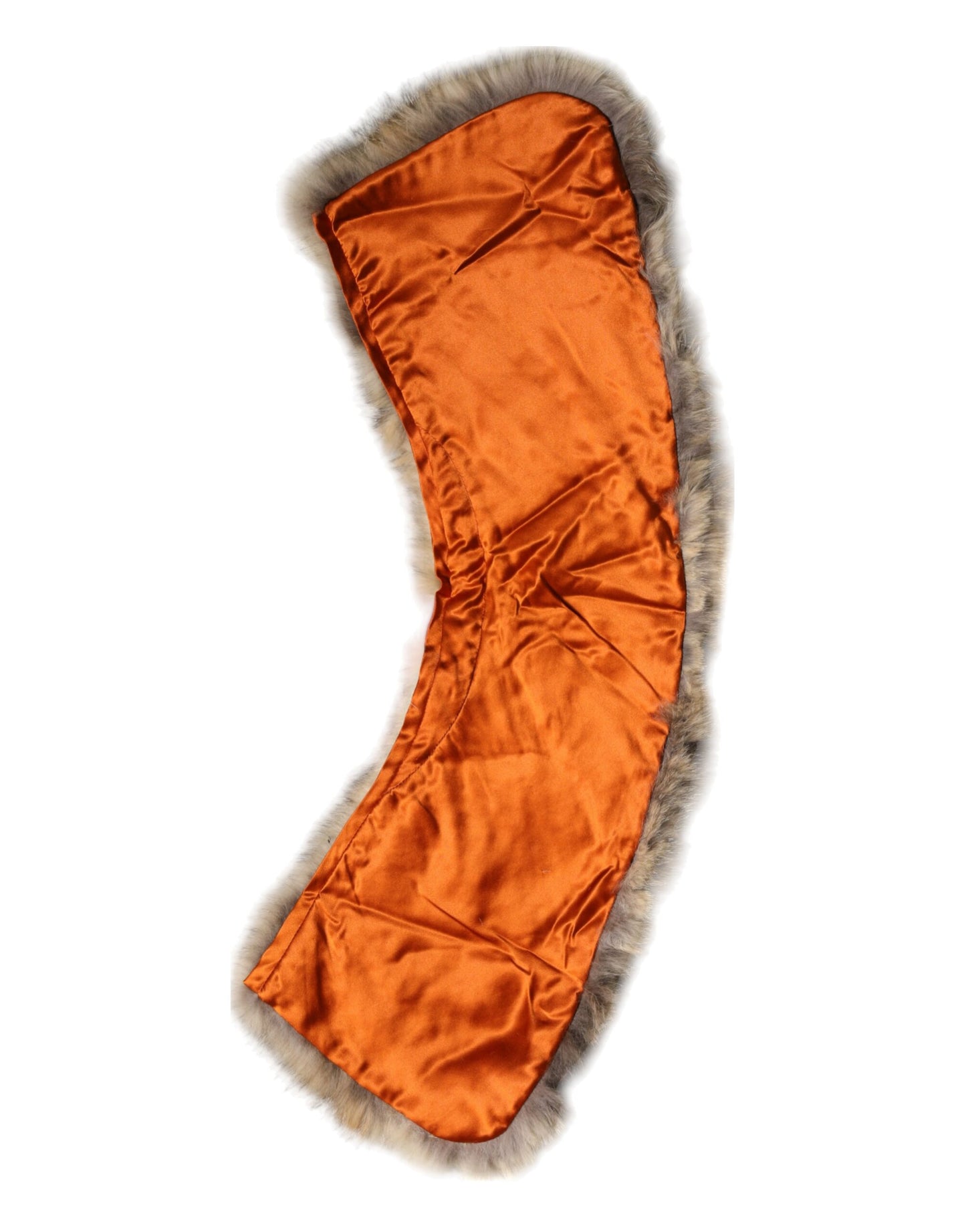 Dolce & Gabbana Brauner Pelz Schulterkragen Nackenwickelschal