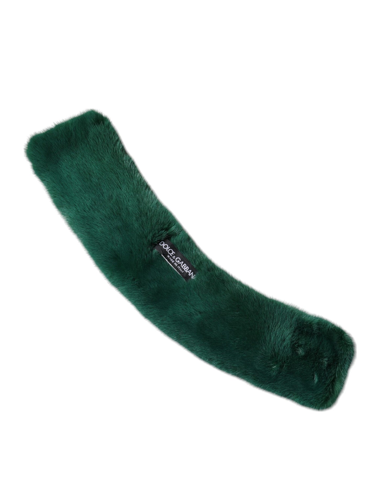 Dolce & Gabbana Grüner Nerz Pelz Kragen Frauen Hals Wrap Schal