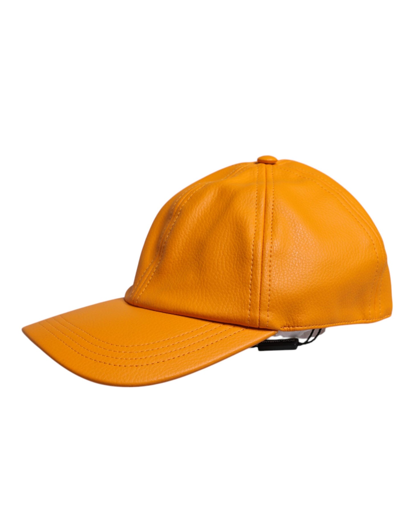 Dolce & Gabbana Orange Baumwolle 6 Panels Baseballmütze