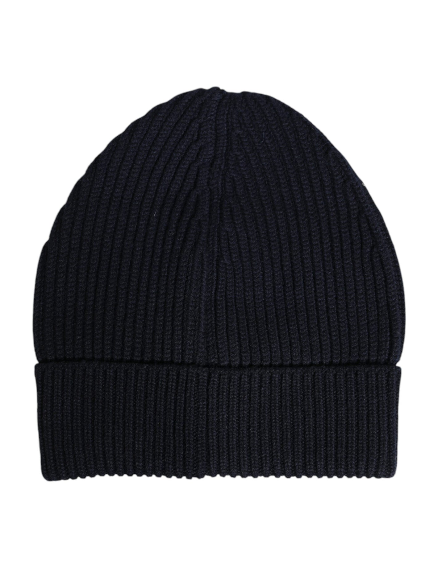 Dolce & Gabbana Schwarze Kaschmir-Strickmütze Winter Beanie