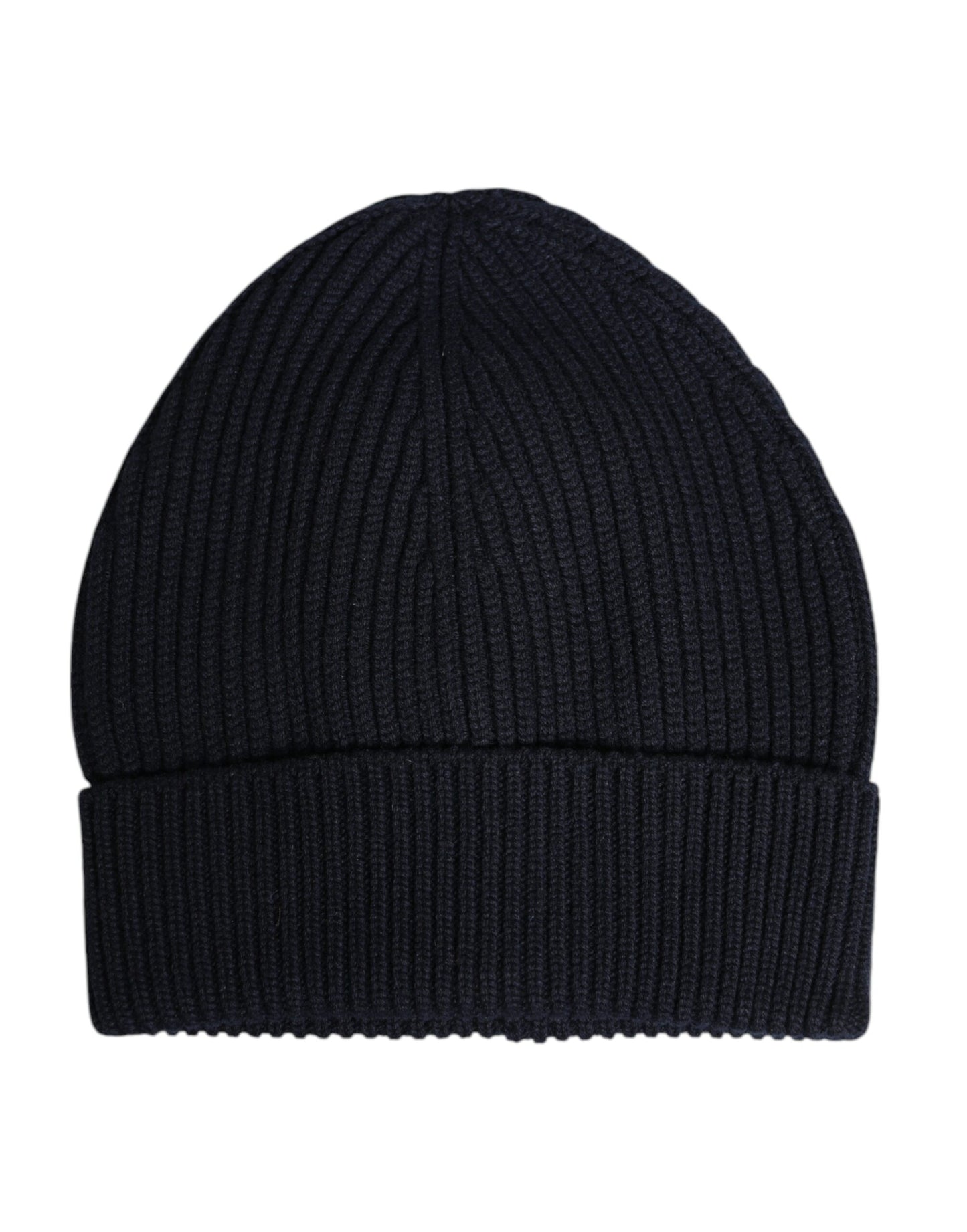 Dolce & Gabbana Schwarze Kaschmir-Strickmütze Winter Beanie