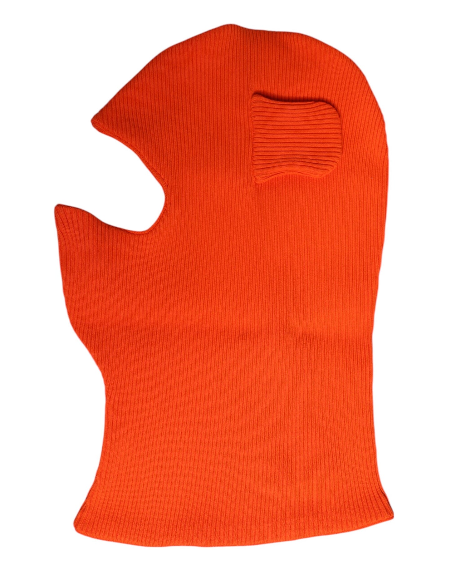 Dolce & Gabbana Orange Baumwolle Ganzkopfpackung Balaclava Hut