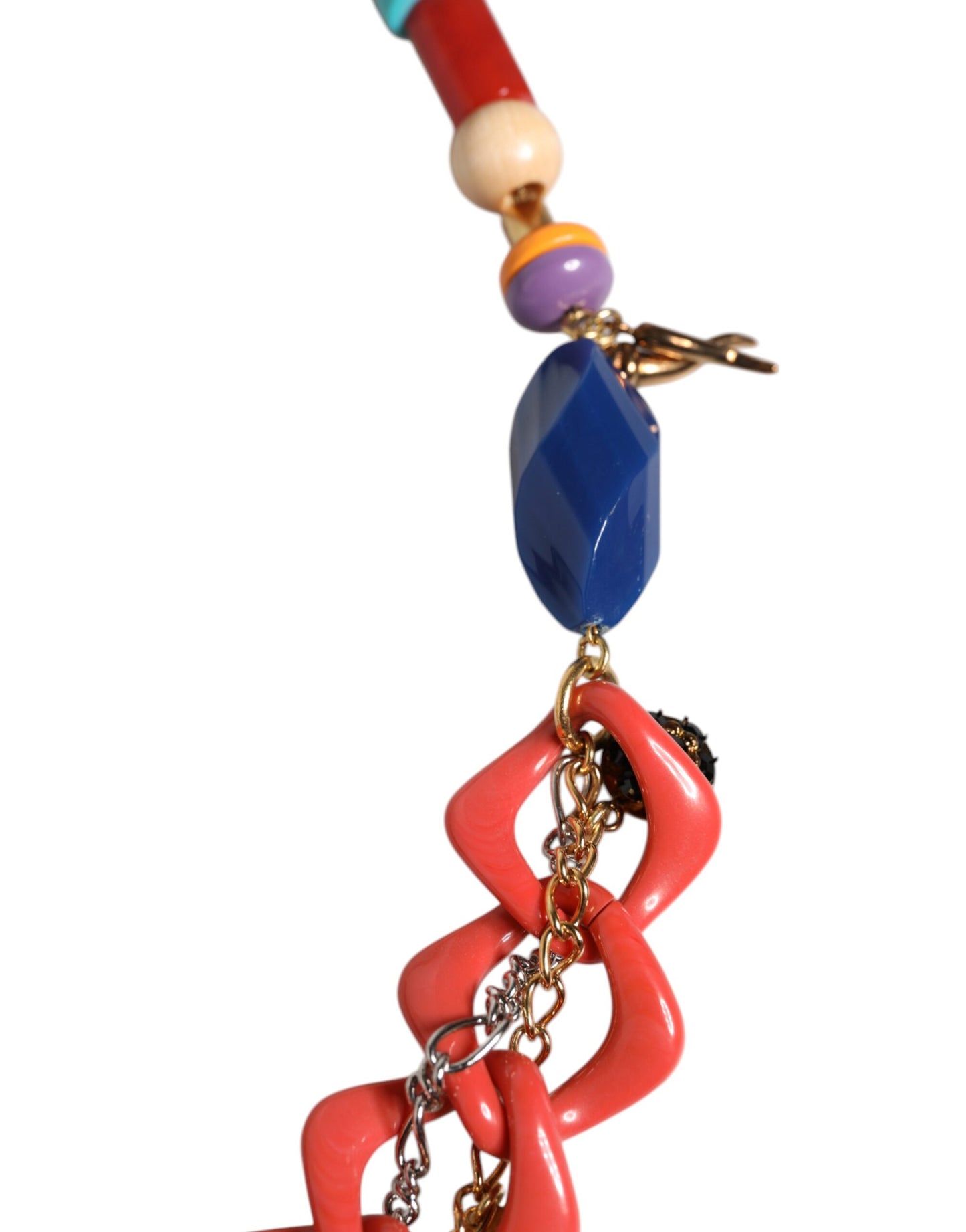 Dolce & Gabbana Mehrfarbiger verzierter Kettengürtel für die Taille