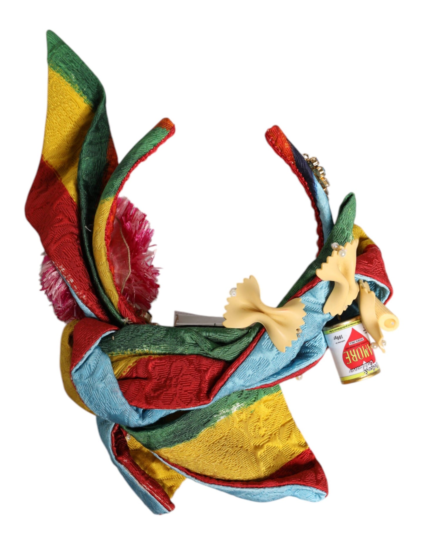 Dolce & Gabbana Multicolor Floral Crystal verschönert Diadem Stirnband