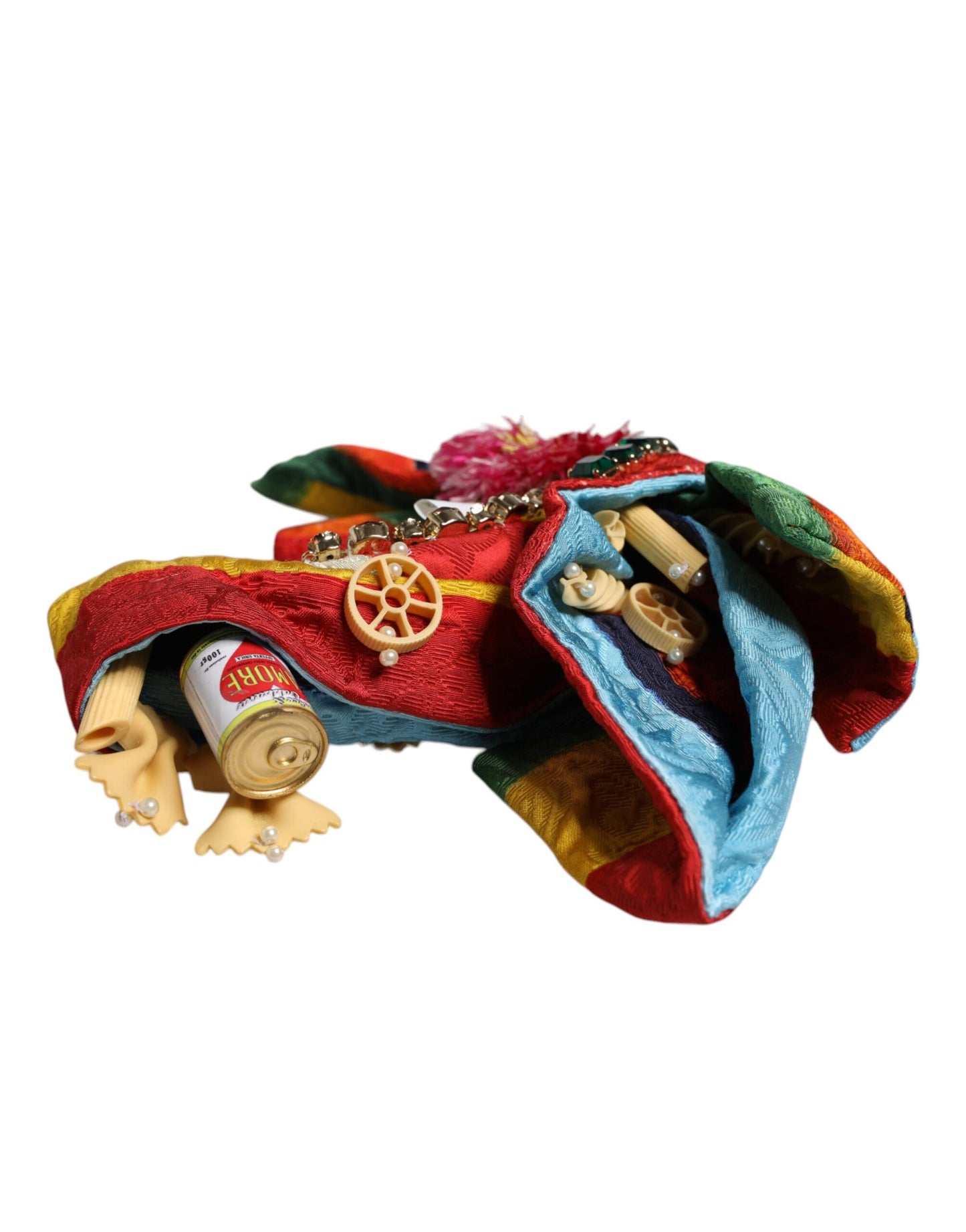 Dolce & Gabbana Multicolor Floral Crystal verschönert Diadem Stirnband