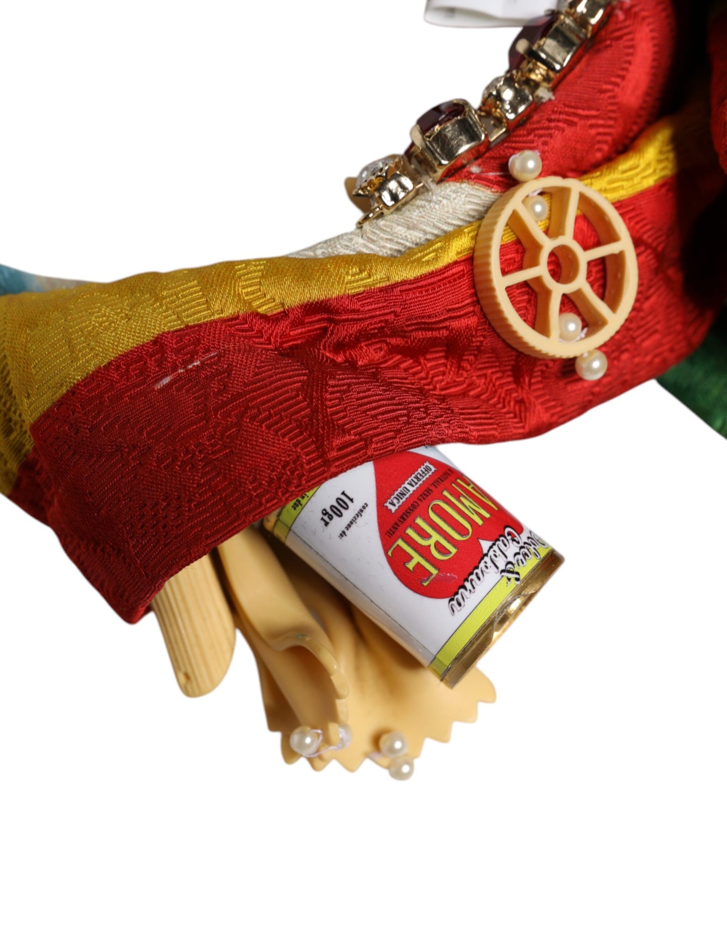 Dolce & Gabbana Multicolor Floral Crystal verschönert Diadem Stirnband