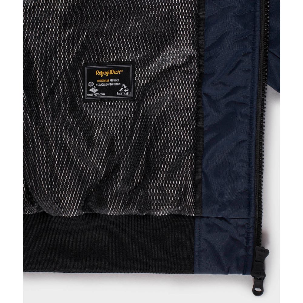 Refrigiwear Blaue Polyamid Herren Jacke